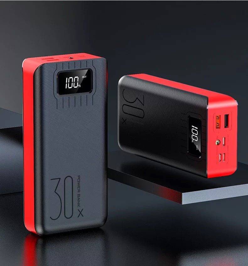 30000mAh Power Bank – Fast Charging Portable Battery