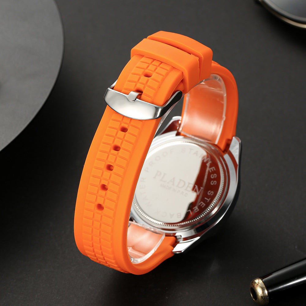 Rubber Men's Quartz Watch