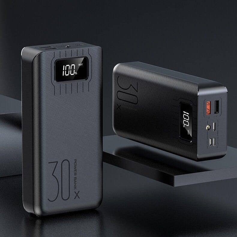 30000mAh Power Bank – Fast Charging Portable Battery