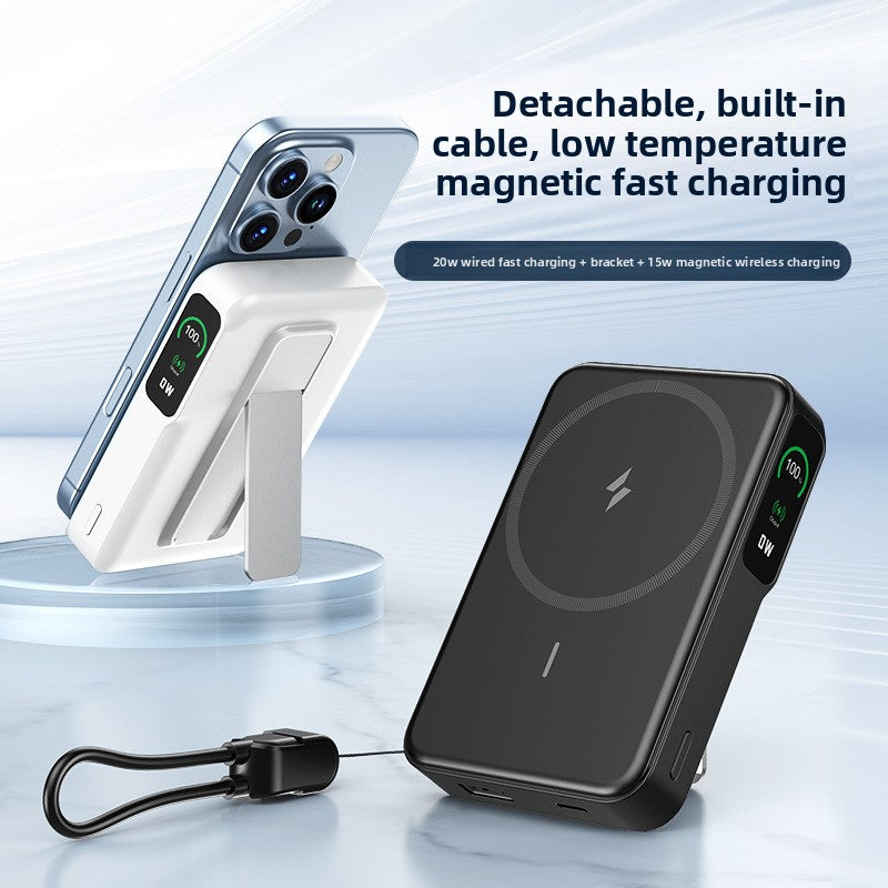 Magnetic wireless power bank